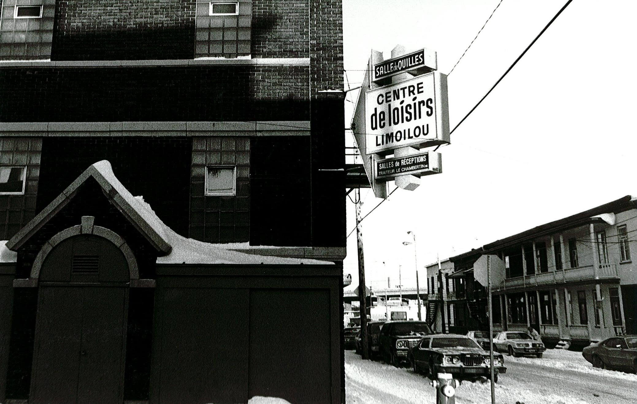 Bibliothèque du quartier Limoilou dans les années 1950. Collection de L'ICQ