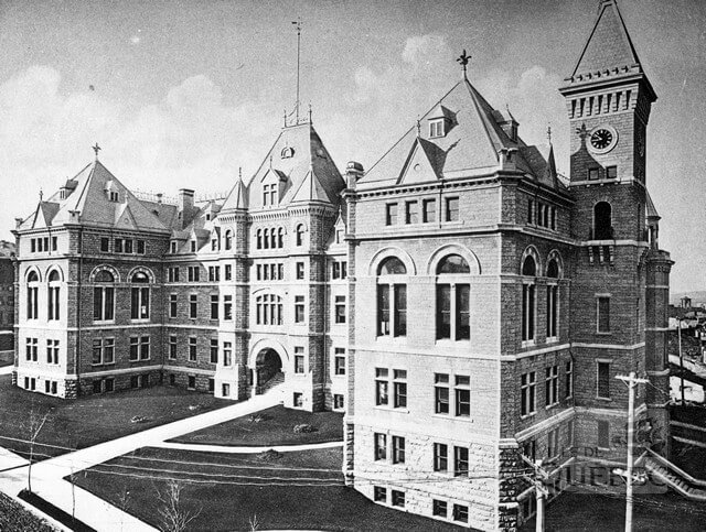 L’Hôtel de Ville - Photo: (internégatif), [1900]. Archives de la Ville de Québec, N008213